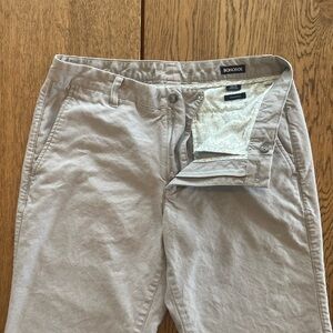 Bonobos pants, grey, size 31/30, straight leg